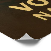 Poster Parc national des volcans d'Hawaii V01 (Coin)