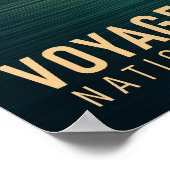 Poster Parc national des Voyageurs Vintage (Coin)