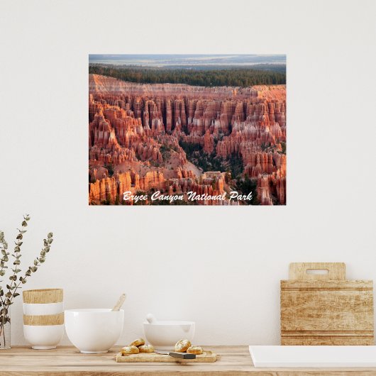 Poster Parc national du Bryce Canyon (Cuisine)