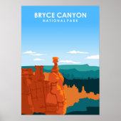 Poster Parc national du Bryce Canyon (Devant)