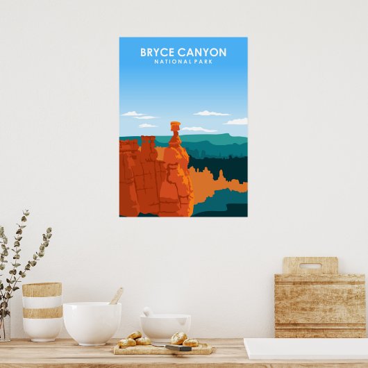 Poster Parc national du Bryce Canyon (Cuisine)