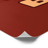 Poster Parc national du Bryce Canyon Montagnes Utah (Coin)