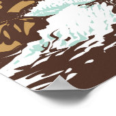 Poster Parc national du Canada Pukaskwa Art Vintage (Coin)