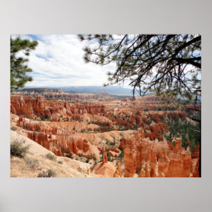 Poster Parc national du canyon de Bryce Hoodoos