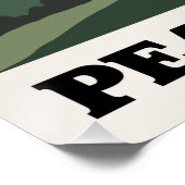 Poster Parc national du district de Peak (Coin)