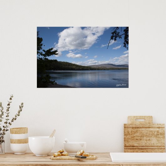 Poster Parc national du Glacier (Cuisine)