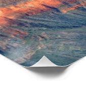 Poster Parc national du Grand Canyon, AZ (Coin)