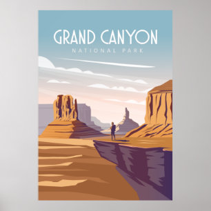 Poster Parc national du Grand Canyon États-Unis