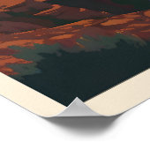 Poster Parc national du Grand Canyon - Une merveille natu (Coin)