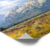 Poster Parc national du Grand Teton, Wyoming (Coin)