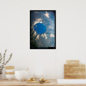 Poster Parc national du lac Crater, Oregon, poste satelli (Cuisine)