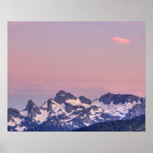 Poster Parc national du Mont-Rainier, Sarvent Glaciers