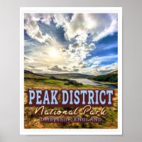 PARC NATIONAL DU QUARTIER DE PEAK - DERBYSHIRE ANG