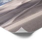 Poster Parc national et réserve de Great Sand Dunes, CO (Coin)
