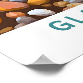 Poster Parc national Glacier Imprimer (Coin)