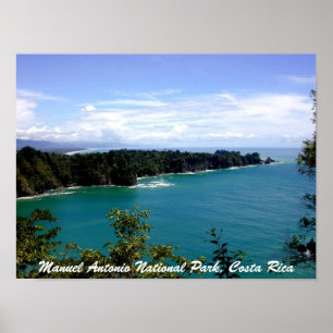 Poster Parc national Manuel Antonio, Costa Rica