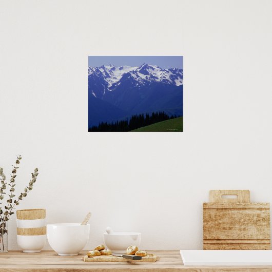 Poster Parc national olympique (Cuisine)