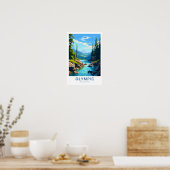 Poster Parc national olympique Imprimer (Cuisine)