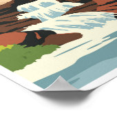 Poster Parc national Olympique Washington (Coin)