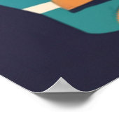 Poster Parc national olympique Washington Rocky Beach (Coin)