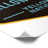 Poster Parc national Yellowstone Lake (Coin)