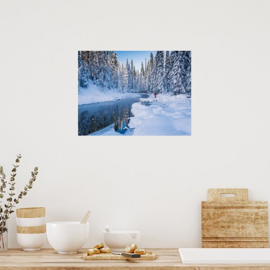 Poster Parc national Yoho, Colombie-Britannique, Canada (Cuisine)