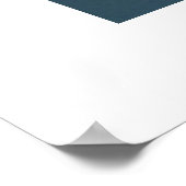 Poster Parc national Yosemite Rustique (Coin)