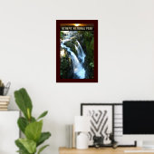 Poster PARC NATUREL OLMPIC-Washington—Sol Duc- (Bureau à domicile)