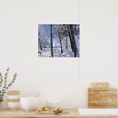 POSTER "PARC OLANDER DANS LA NEIGE" (Cuisine)