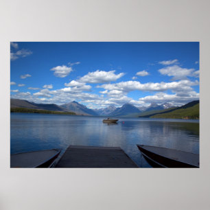 Poster Parc photographique Glacier National.