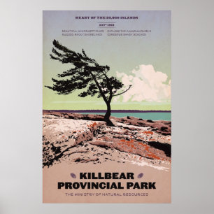 Poster Parc provincial Killbear