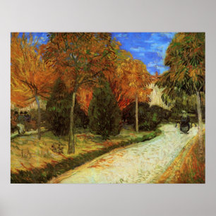 Poster Parc public d'Arles par Vincent van Gogh