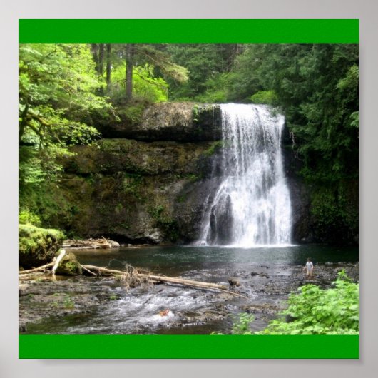 Poster Parc Silver Falls (Devant)