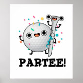 Poster Parc-Tee Funny Golf Pun (Devant)