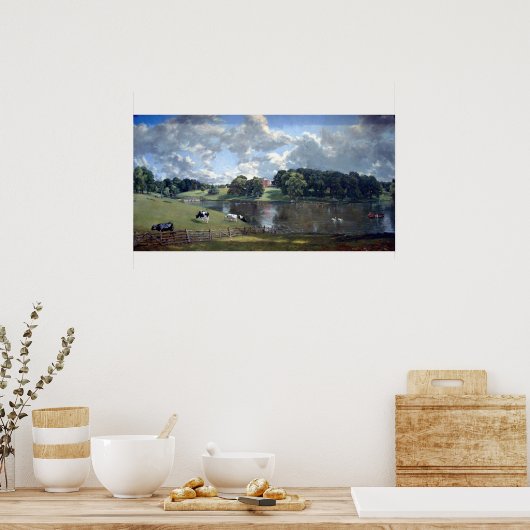 Poster Parc Wivenhoe par John Constable (Cuisine)