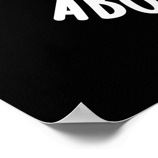 Poster Parce que c'est à propos du jeu de bascules Dark B (Coin)