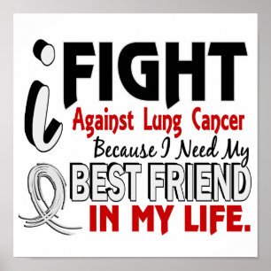 Poster Parce Que J'Ai Besoin De Mon Meilleur Ami Cancer D