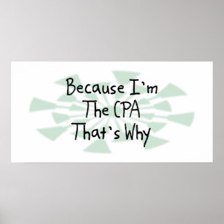 Poster Parce que je suis le CPA