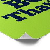 Poster Parce que je suis le patron, c'est pourquoi. (Coin)