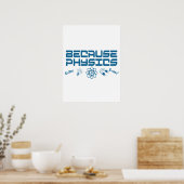 Poster Parce que la physique (Cuisine)