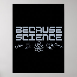 Poster Parce que la science