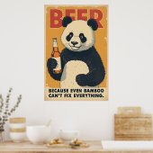 Poster Parce que même Bamboo ne peut pas tout réparer (Cuisine)