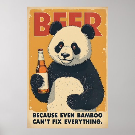 Poster Parce que même Bamboo ne peut pas tout réparer (Devant)