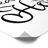 Poster Parce que quelqu'un que nous aimons est au ciel Mé (Coin)