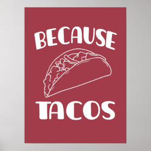 Poster Parce que Tacos
