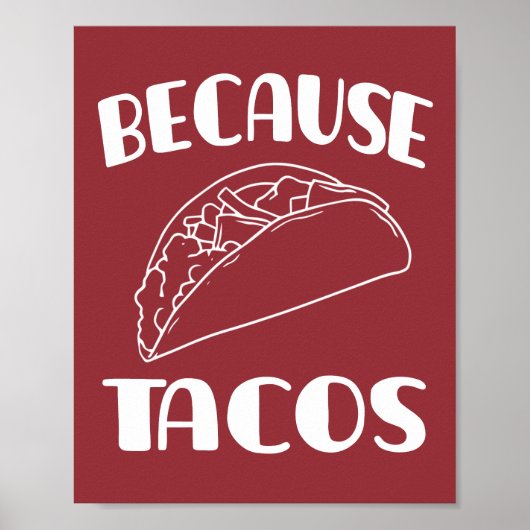 Poster Parce que Tacos (Devant)