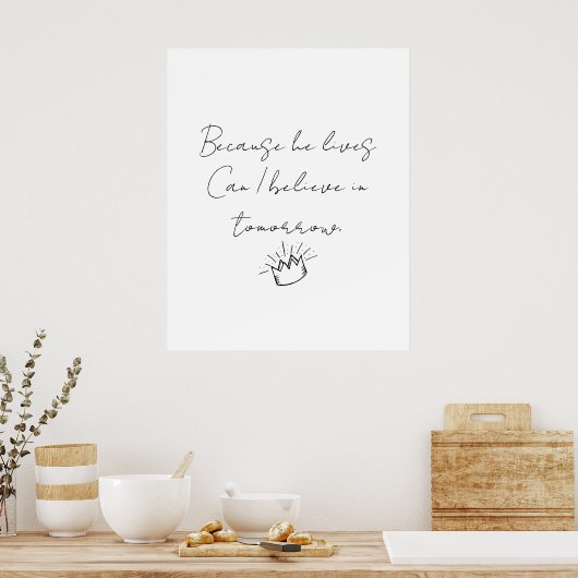 Poster Parce qu'il vit (Cuisine)