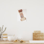 Poster Parchemin de nécrologie, 1406 (Cuisine)