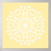 Poster Parchment Mandala (Devant)