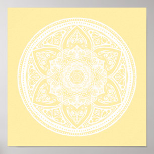 Poster Parchment Mandala